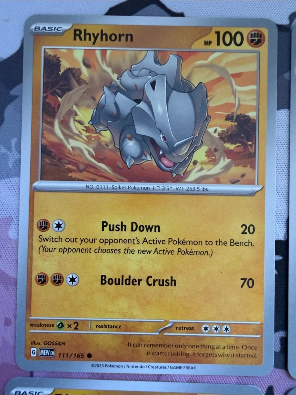Rhyhorn & Rhydon Evolution Lot | Pokémon 151 & Stellar Crown | ✨5/$25✨